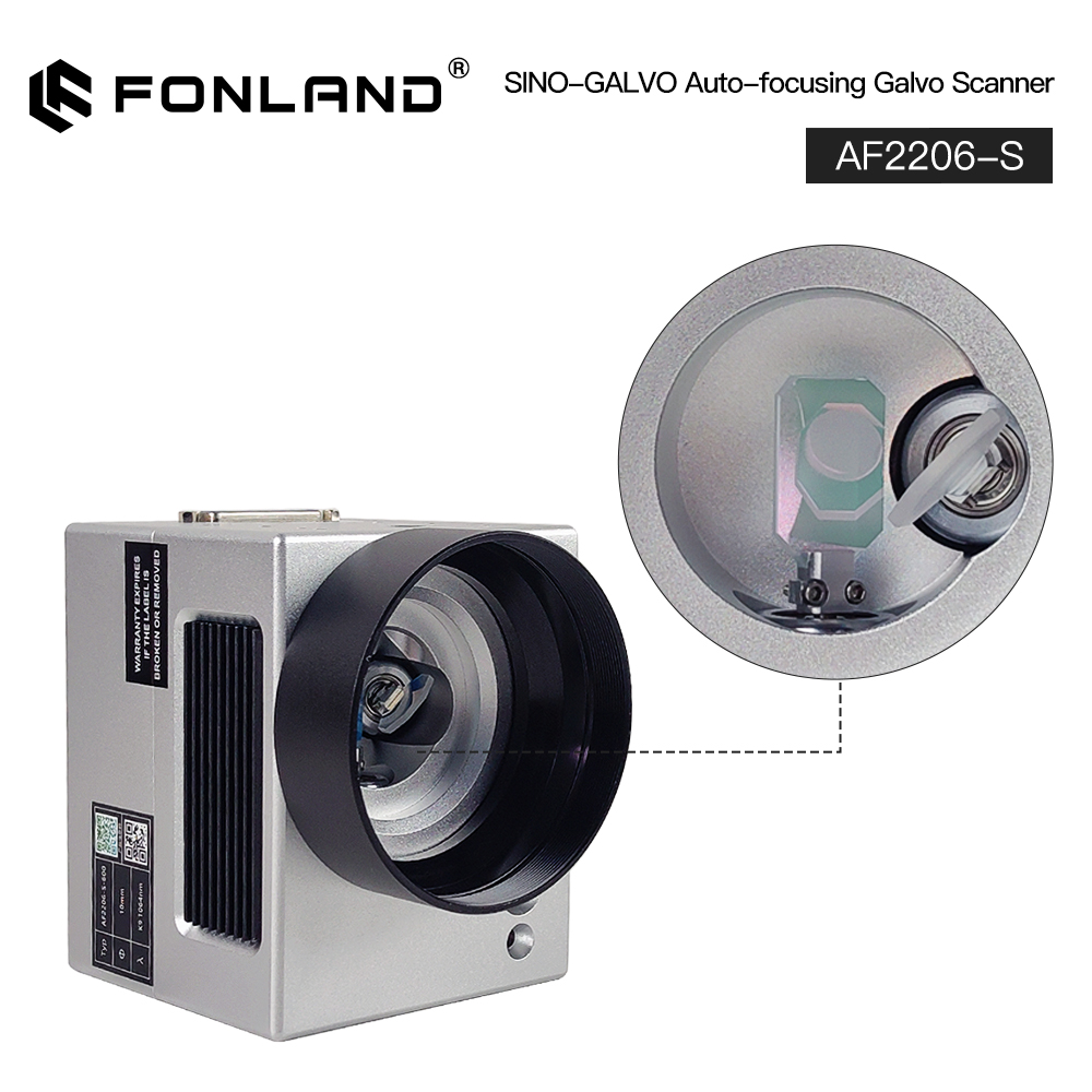 Galvo Scan Head - AF2206-S SINO-GALVO Set Testa Galvo per