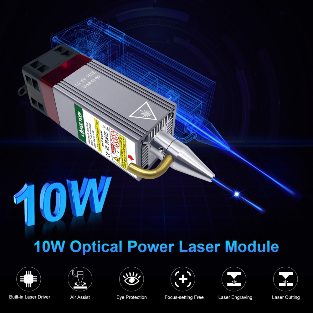 Diode Laser Module - Kit modulo laser a diodi blu