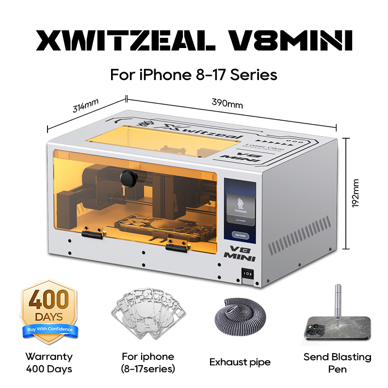 Industrial Handheld Laser - Xwitzeal ® Macchina Laser V8 MINI