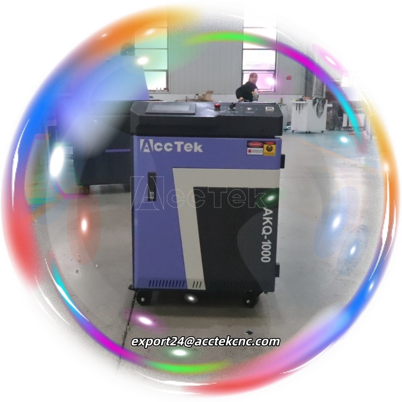 Industrial Laser Paint Removal - Potente macchina per la pulizia laser