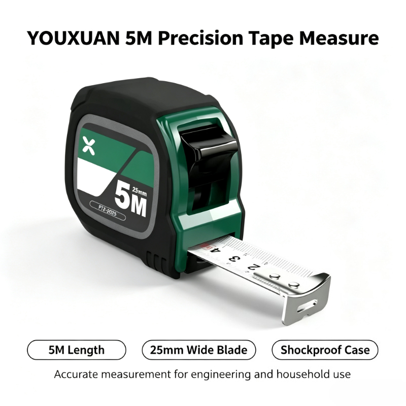 Stanley Tape 25Ft - Metro a Nastro YOUXUAN 5M, Larghezza