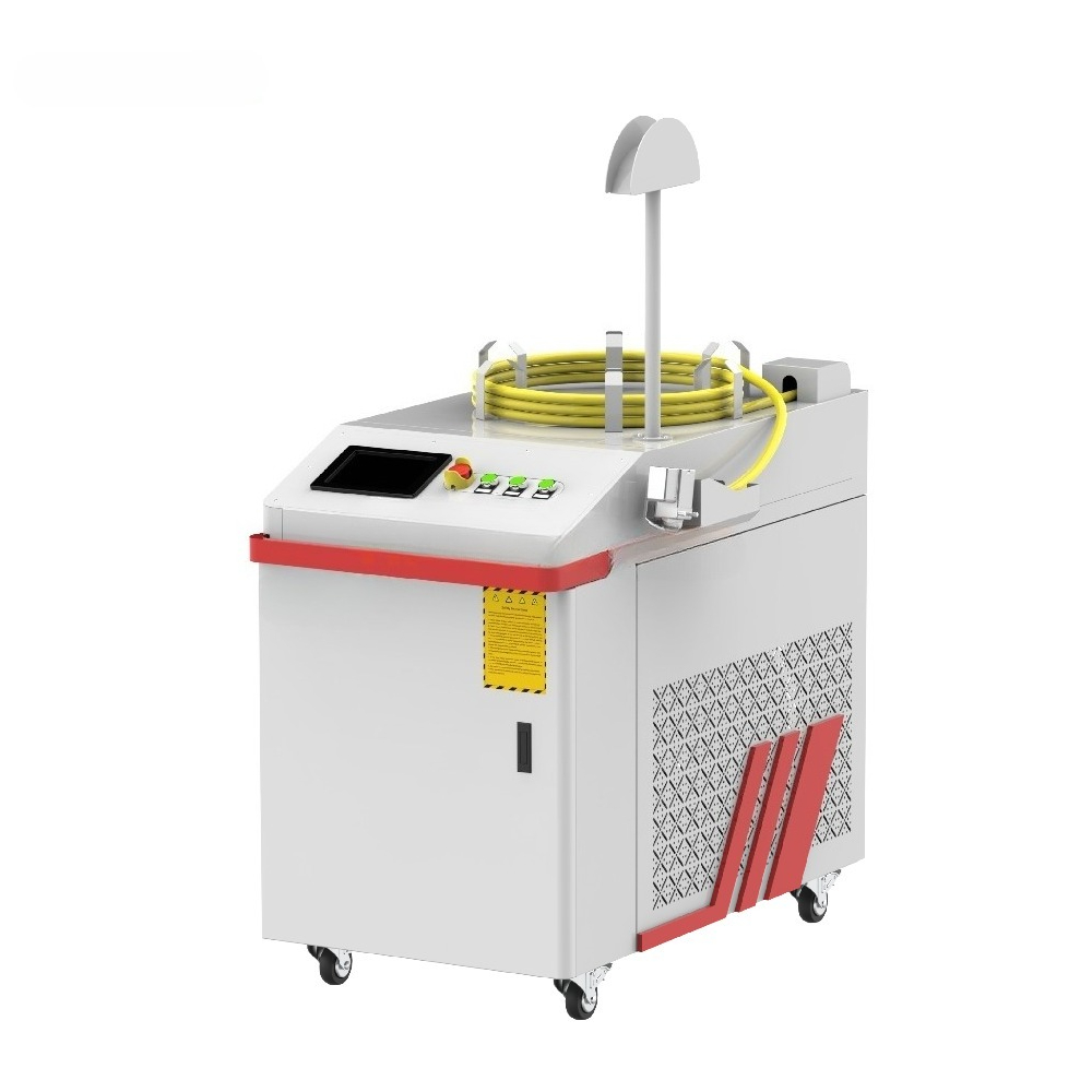 Industrial Laser Paint Removal - Sistema di Pulizia Laser a Fibra