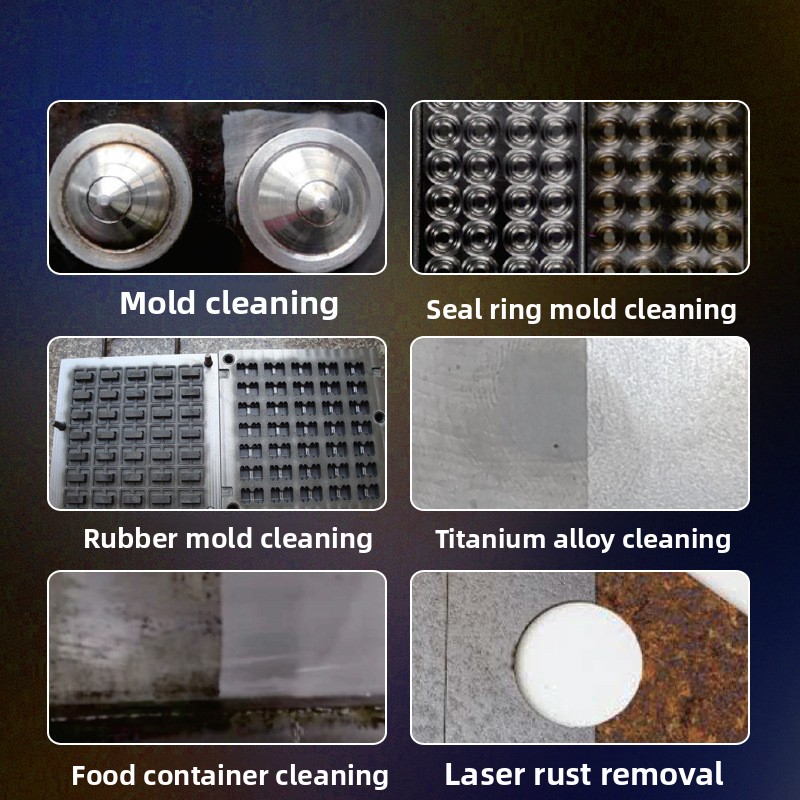Pulizia continua a impulsi del - Industrial Laser Paint Removal recensione e prezzo