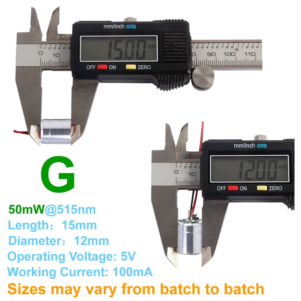 Modulo Laser RGB Φ12x15mm DC 5 - Diode Laser Module recensione e prezzo