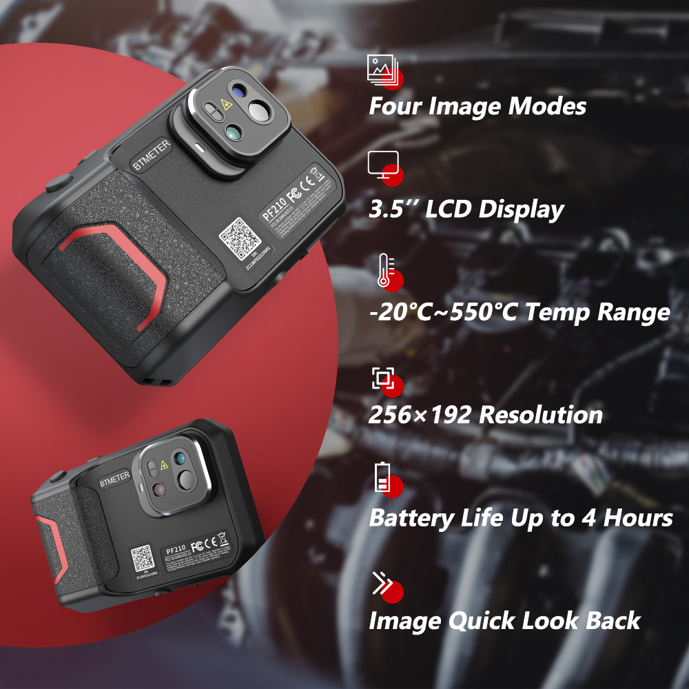 Termocamera Portatile 256x192  - Industrial Handheld Laser recensione e prezzo