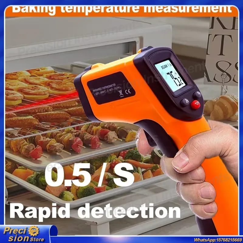 Termometro a Infrarossi Senza  - Industrial Handheld Laser recensione e prezzo